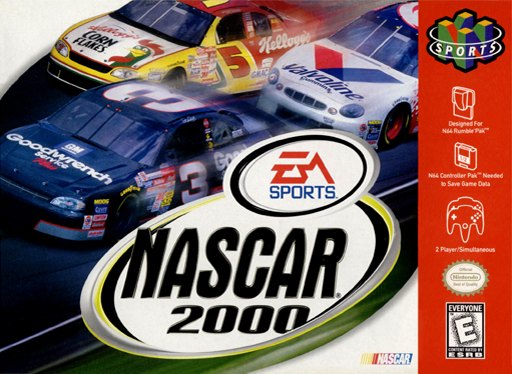 NASCAR 2000 box art