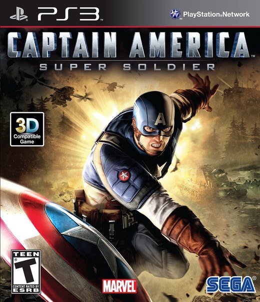 Captain America: Super Soldier box art