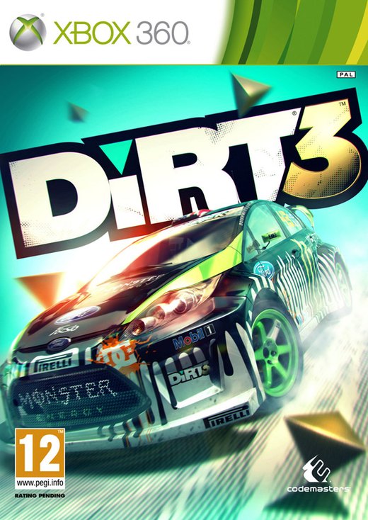 DiRT 3 box art
