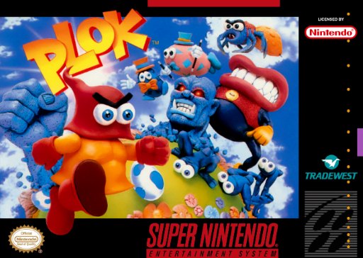 Plok box art