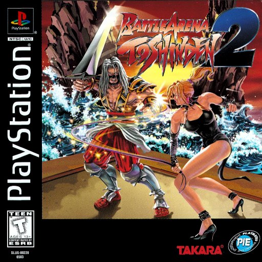 Battle Arena Toshinden 2 box art