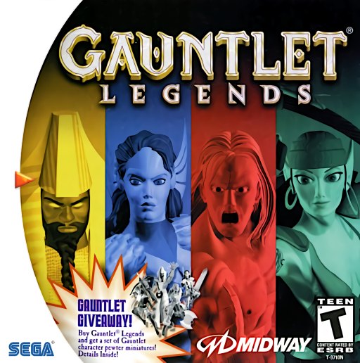 Gauntlet Legends box art