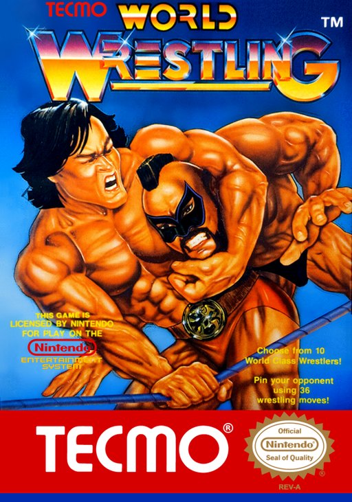 Tecmo World Wrestling box art