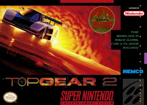 Top Gear 2 box art