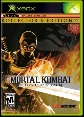 Mortal Kombat: Deception: Kollector's Edition ver 3 box art