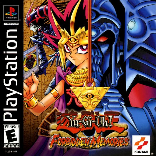 Yu-Gi-Oh! Forbidden Memories box art