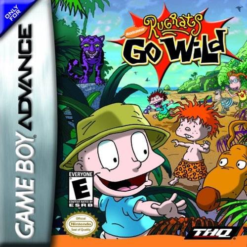 Rugrats: Go Wild box art