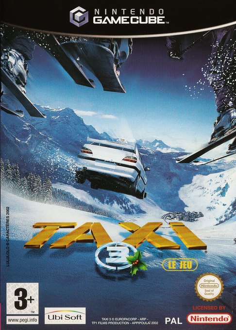 Taxi 3: Le Jeu box art