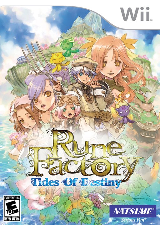 Rune Factory_ Tides of Destiny box art