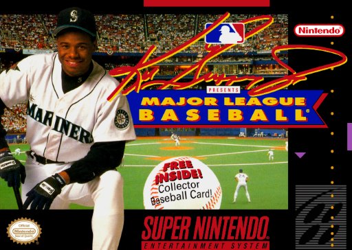 Ken Griffey Jr. Presents Major League Baseball box art