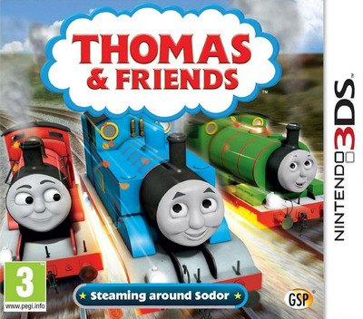 Thomas _ Friends: Steaming around Sodor box art