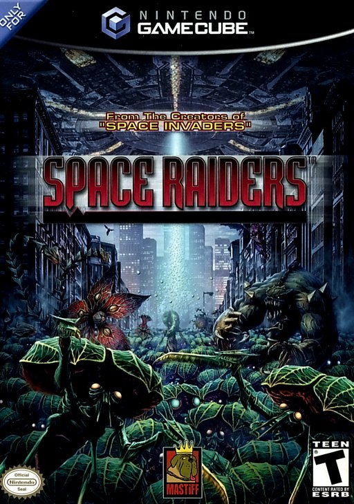 Space Raiders box art