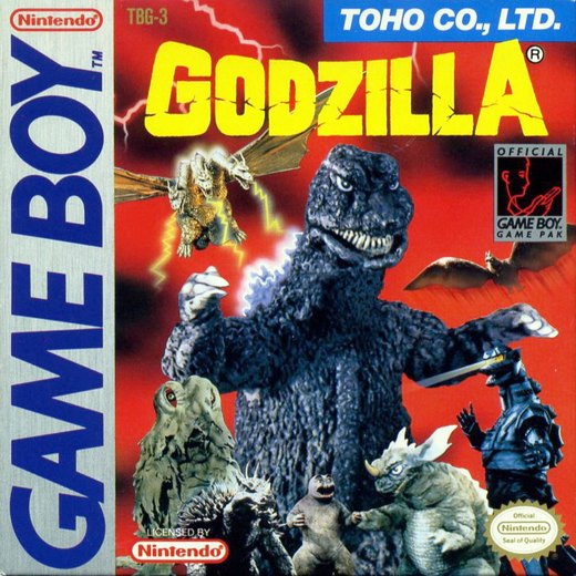 Godzilla box art