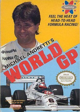 Michael Andretti's World GP box art