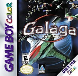Galaga: Destination Earth box art