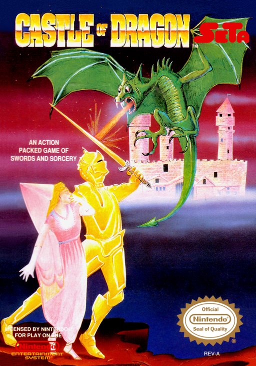 Castle of Dragon box art