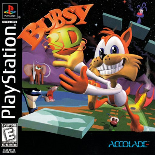 Bubsy 3D: Furbitten Planet box art