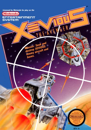 Xevious: The Avenger box art