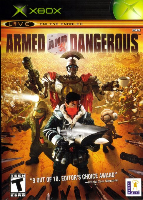Armed and Dangerous box art