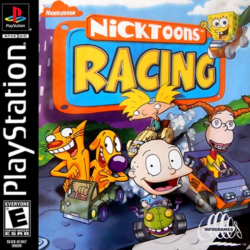 Nicktoons Racing box art