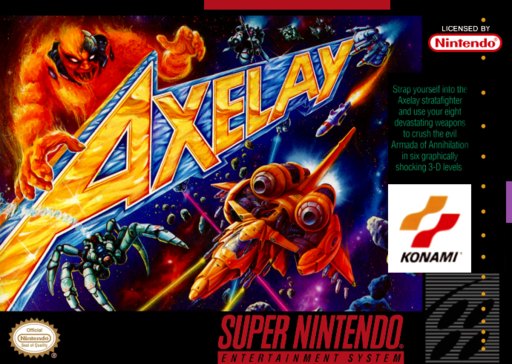 Axelay box art
