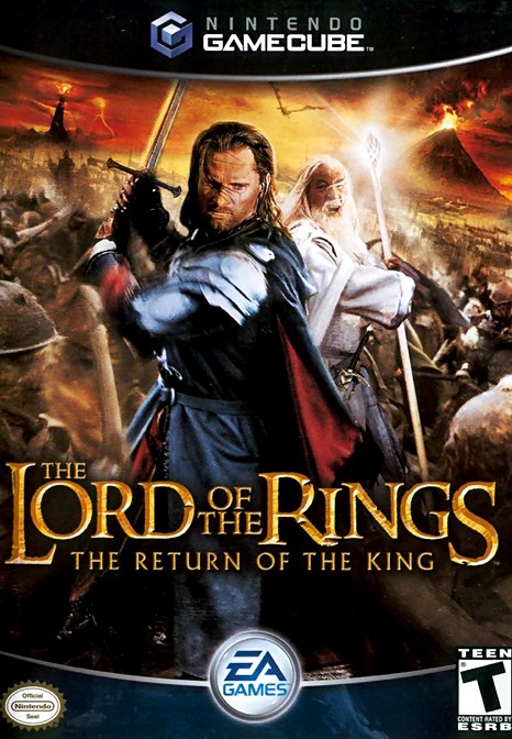 The Lord of the Rings: The Return of the King box art