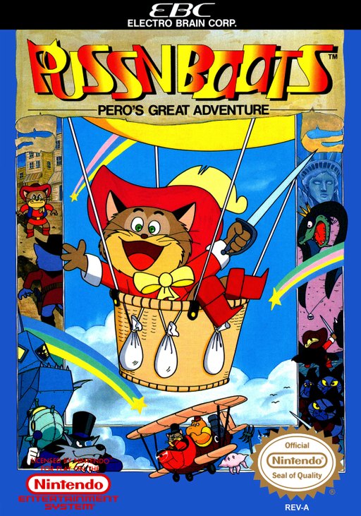 Puss 'n Boots: Pero's Great Adventure box art