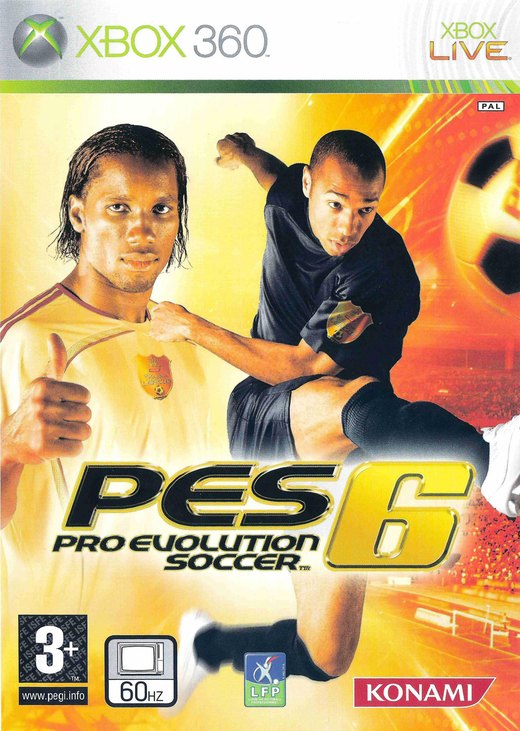 PES 2006: Pro Evolution Soccer 6 box art