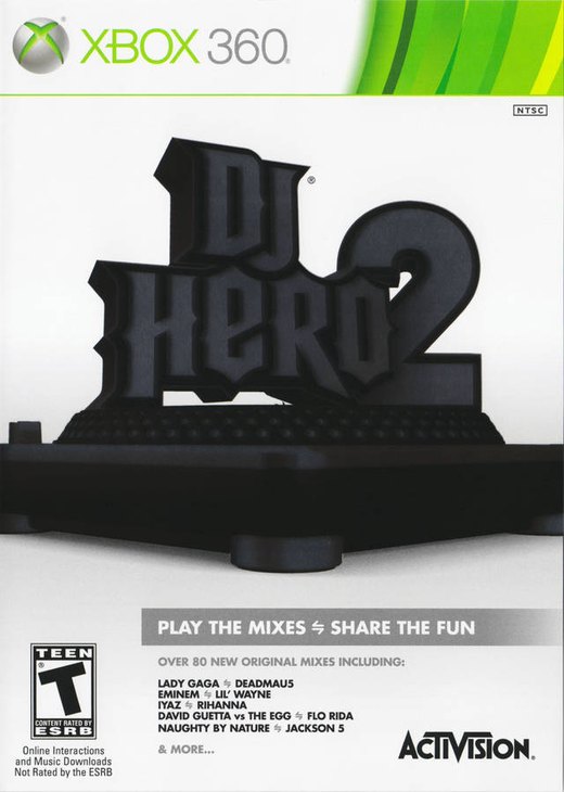DJ Hero 2 box art