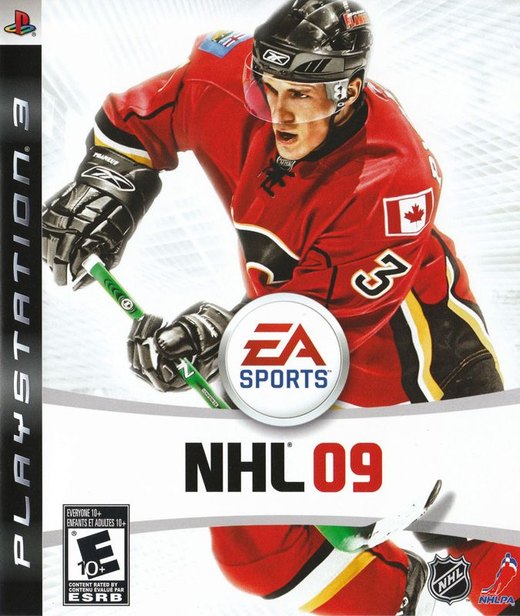NHL 09 box art