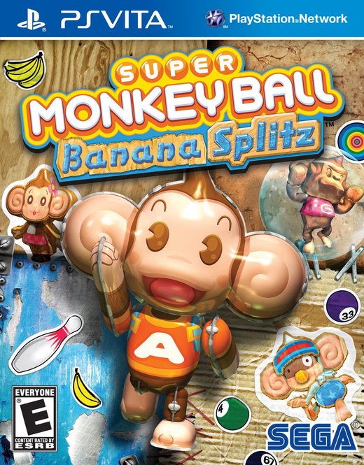 Super Monkey Ball: Banana Splitz box art