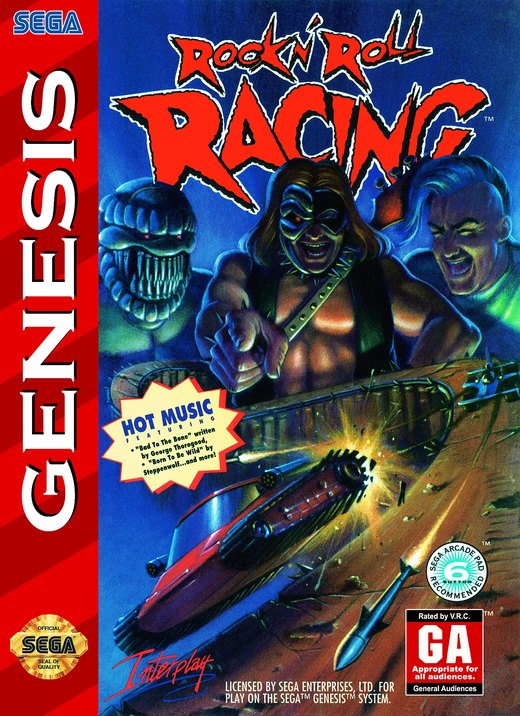 Rock n' Roll Racing box art