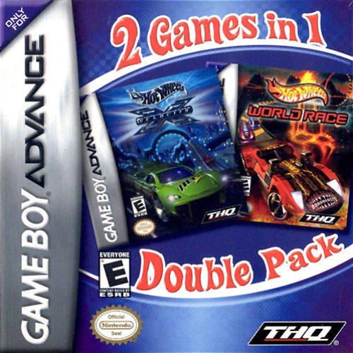 2 Games in 1 Double Pack: Hot Wheels: World Race / Hot Wheels: Velocity X box art