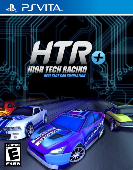 HTR+ Slot Car Simulation box art