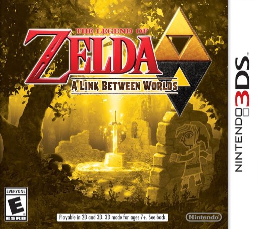 The Legend of Zelda: A Link Between Worlds box art