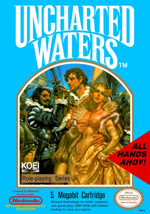 Uncharted Waters box art
