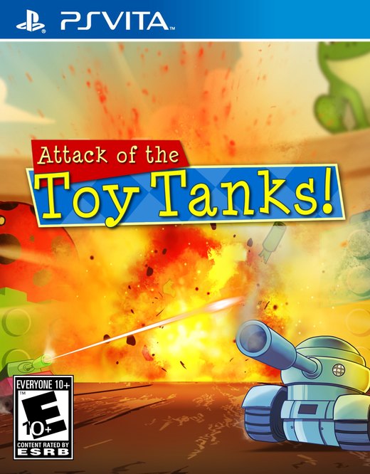 Attack of the Toy Tanks! box art