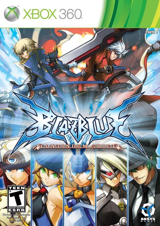 BlazBlue: Continuum Shift box art