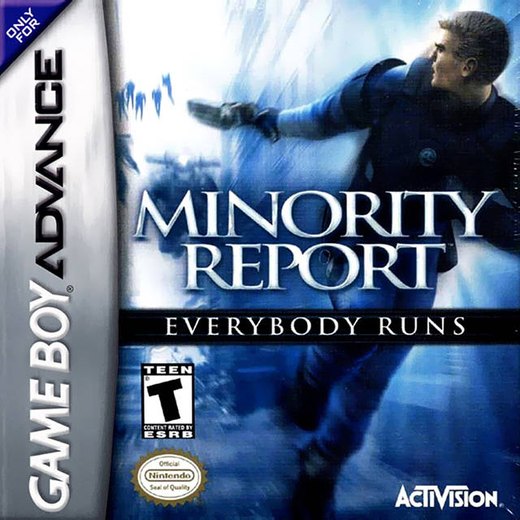 Minority Report: Everybody Runs box art