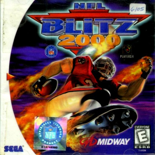 NFL Blitz 2000 box art