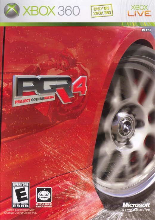 Project Gotham Racing 4 box art