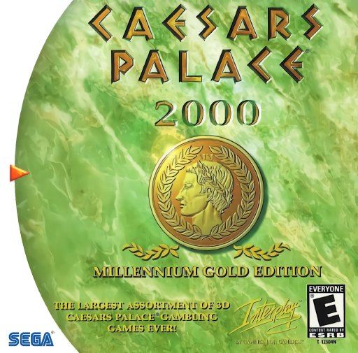 Caesars Palace 2000: Millennium Gold Edition box art