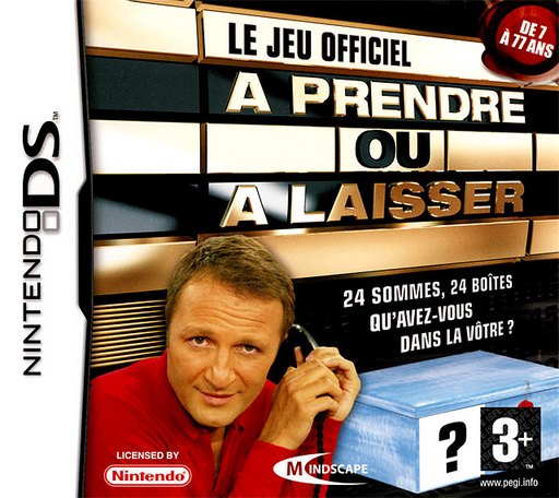A Prendre ou a Laisser: Le Jeu Officiel box art
