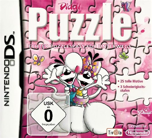 Diddl Puzzle: Echter Puzzlespass fuer Unterwegs box art