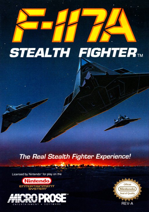 F-117A Stealth Fighter box art