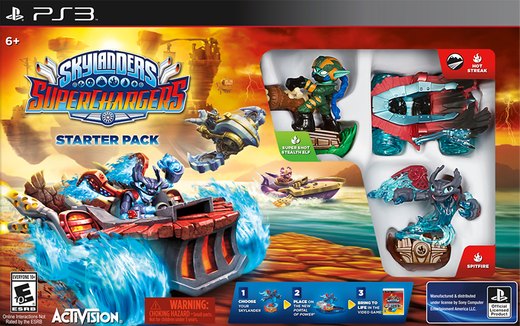 Skylanders: SuperChargers box art