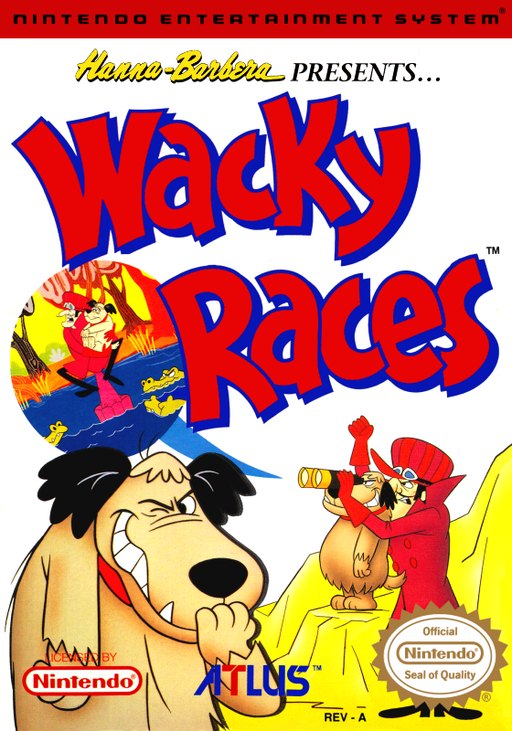 Wacky Races box art