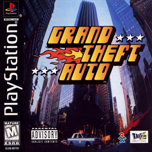 Grand Theft Auto box art