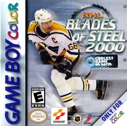 NHL Blades of Steel 2000 box art