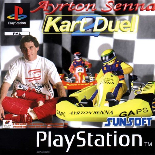Ayrton Senna Kart Duel 2 box art